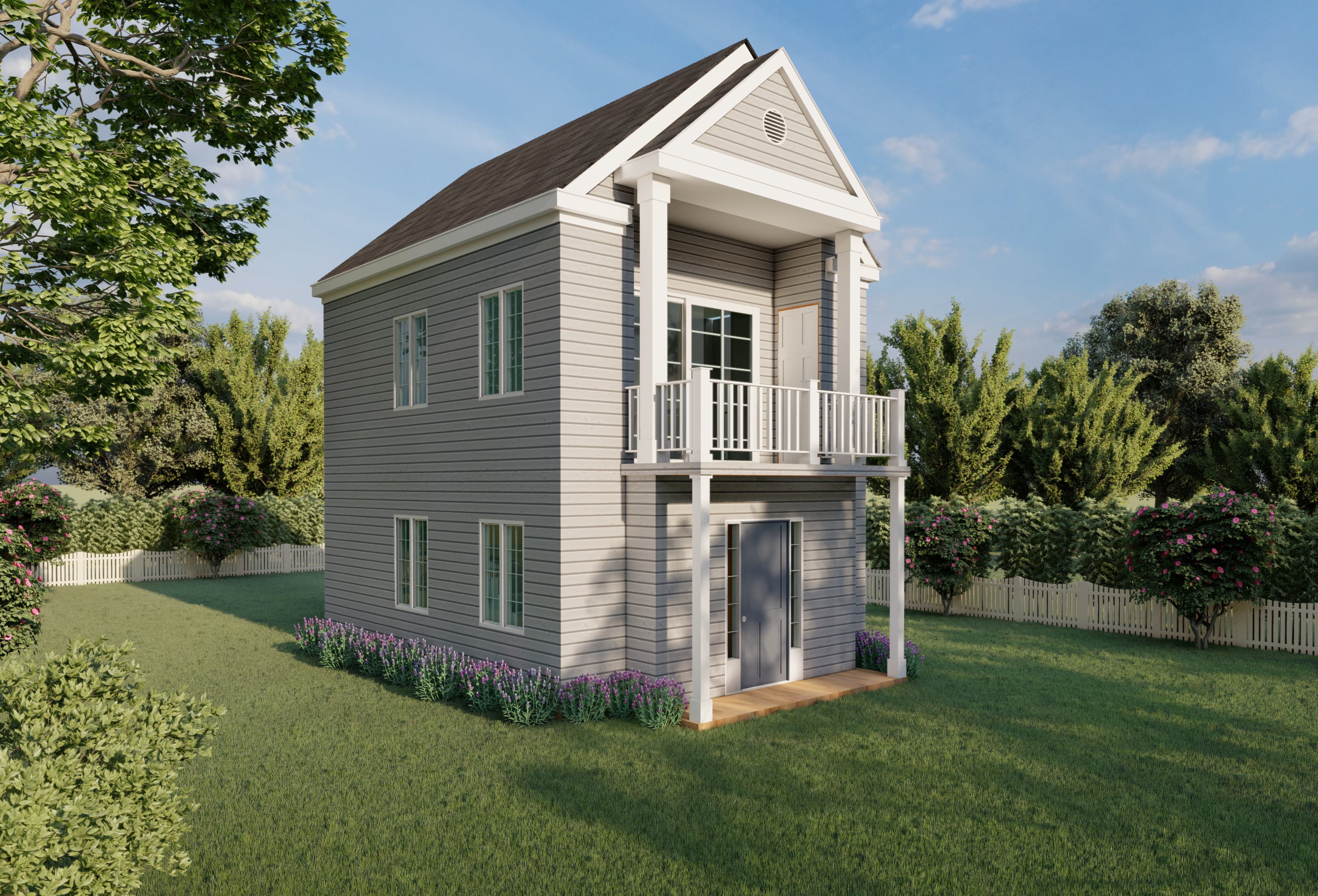 Shubie prefab home plan rendering