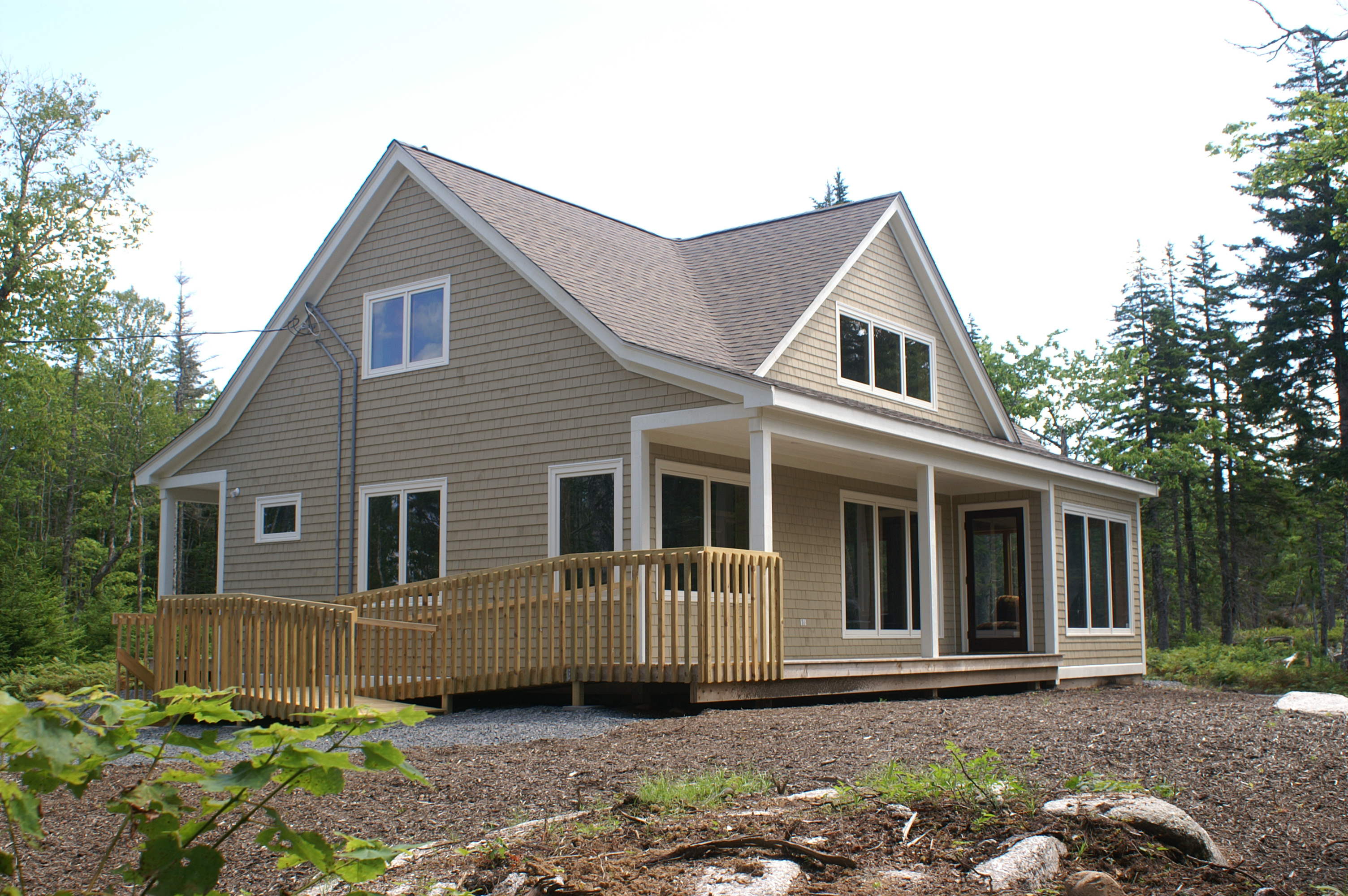 Brunello prefab home plan rendering