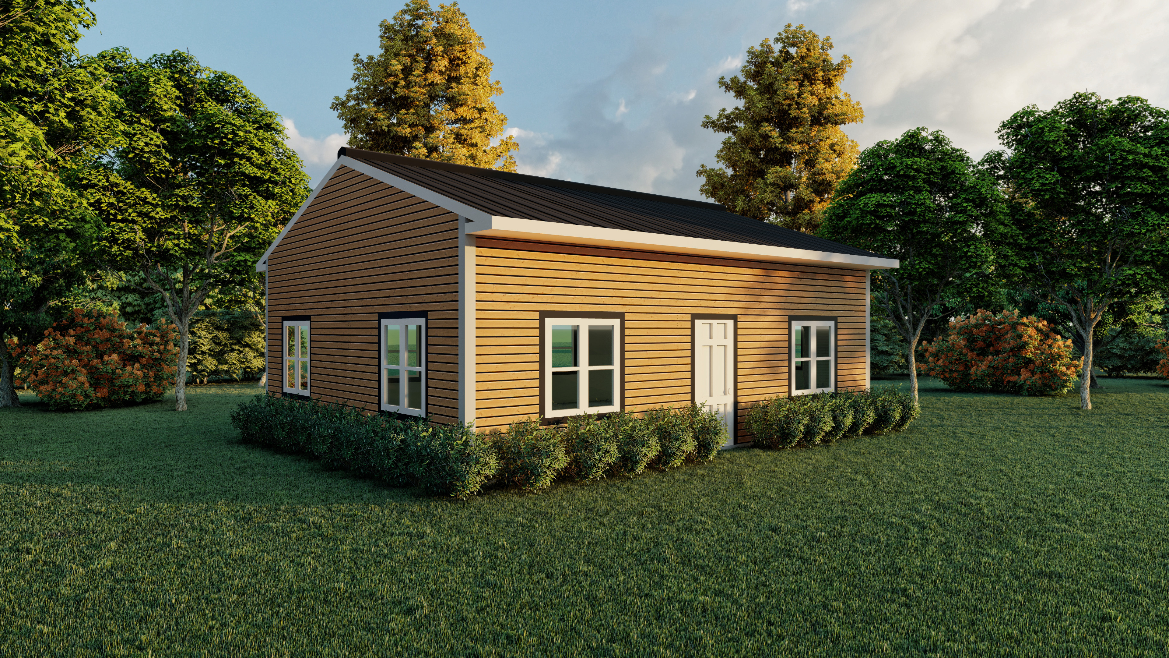 Tignish prefab home plan rendering