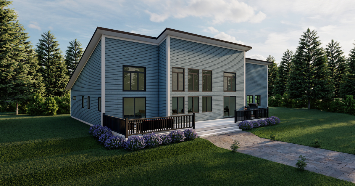 Ingramport prefab home plan rendering