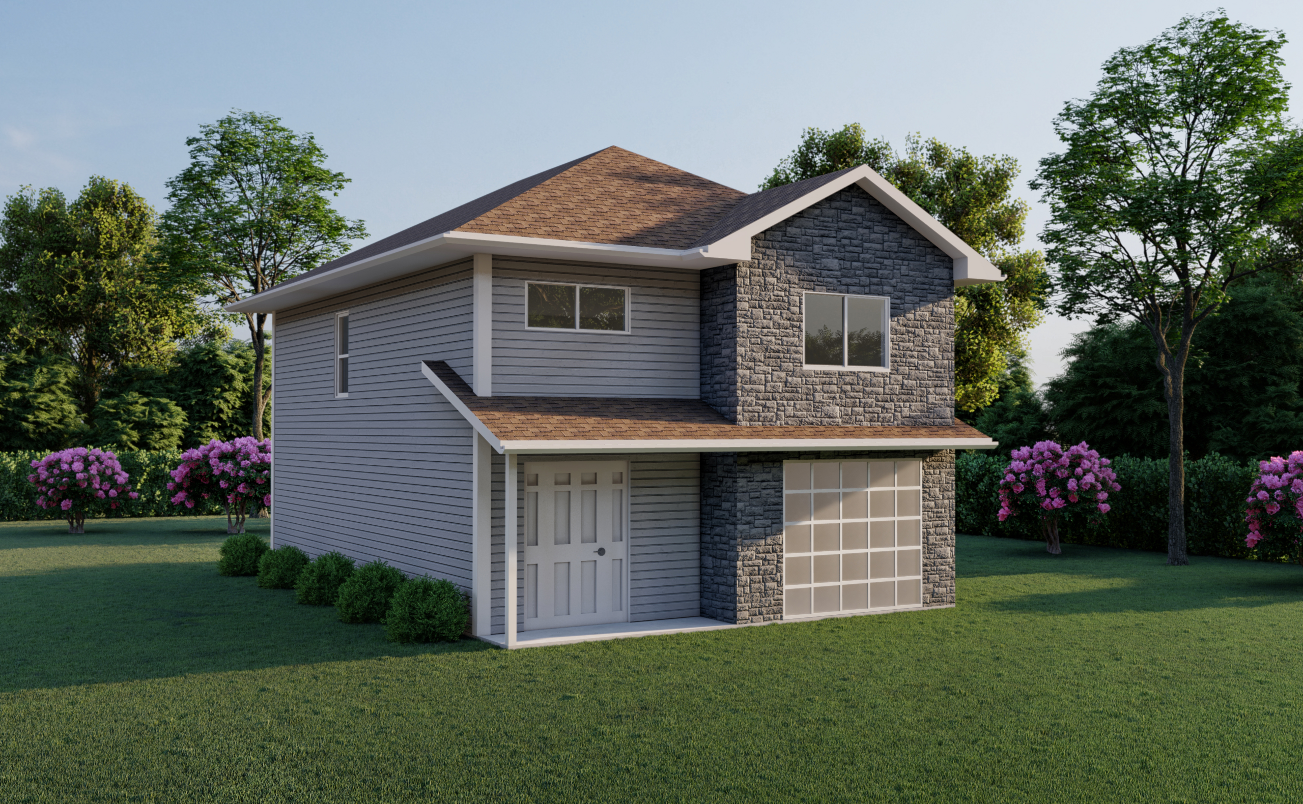 Twilingate prefab home plan rendering