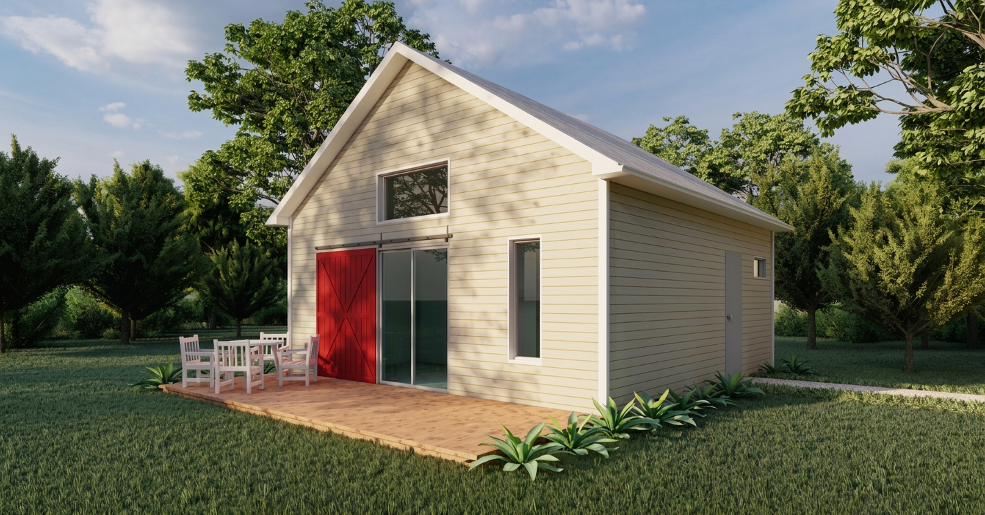 Cabin — Interhabs design rendering