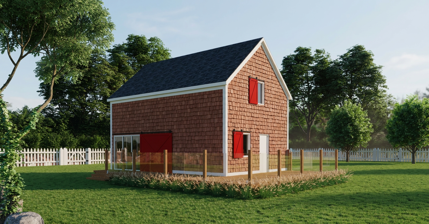 Farmhouse — Interhabs design rendering